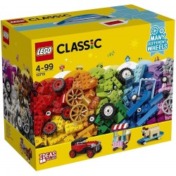Lego Classic - Lego Classic - Ladrillos Sobre Ruedas, Juguet (Entrega Inmediata)