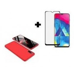 Funda Protector 360 Para Samsung A70 3 En 1 + Vidrio 6d (Entrega Inmediata)