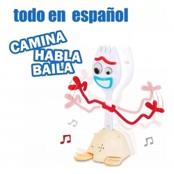 Toy Story 4 Interactivo Figura Forky Camina Canta Y Baila (Entrega Inmediata)