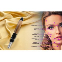 Dermapen Facial Terapia Micro Agujas Acné Cicatrices (Entrega Inmediata)