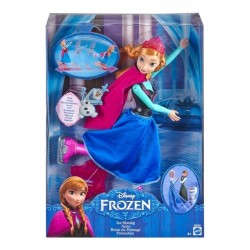 Frozen Anna Patinadora Mattel! (Entrega Inmediata)