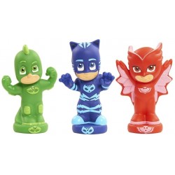 Pj Masks Juguetes De Baño X 3 Originales (Entrega Inmediata)