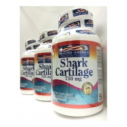 Shark Cartilage 750mg (100 Cap) Cartílago De Tiburon Healthy (Entrega Inmediata)