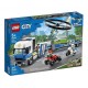 Lego City Policía: Camión De Transporte Del Helicóptero (Entrega Inmediata)
