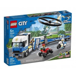 Lego City Policía: Camión De Transporte Del Helicóptero (Entrega Inmediata)
