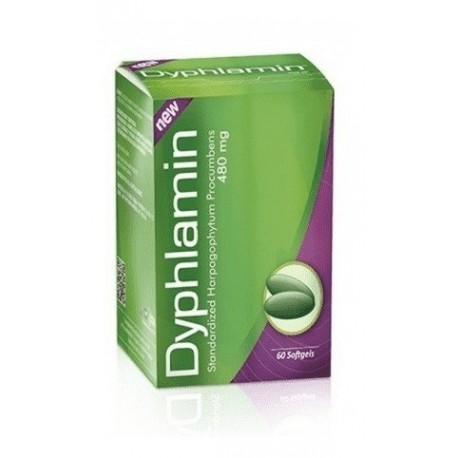 Dyphlamin X 60 Softgels Artritis Osteartritis Harpagofito (Entrega Inmediata)