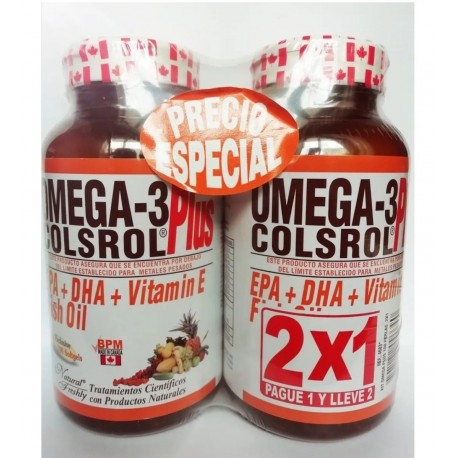 Omega 3 Colsrol Bpn Natural Freshly X200 (Entrega Inmediata)