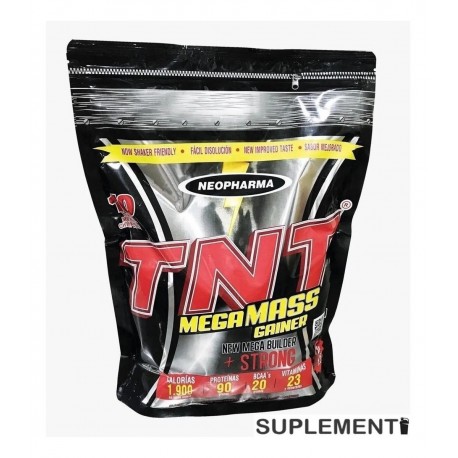 Tnt Mega Mass Gainer De 3 Lbs Proteína (Entrega Inmediata)