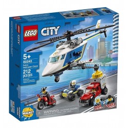 Lego City Policía: Persecución En Helicóptero (Entrega Inmediata)