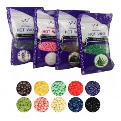 Perlas X4un Cera Caliente Depilatoria Granos 400gr Hot Wax (Entrega Inmediata)