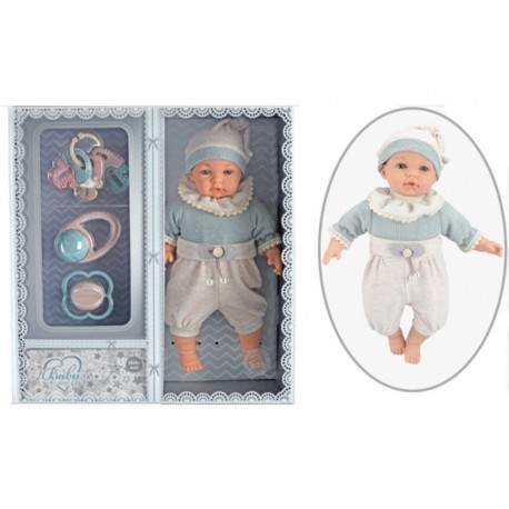 Bebe Baby So Lovely Con Accesorios Sonidos Verde (Entrega Inmediata)