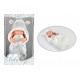 Bebe Baby So Lovely Con Manta Orejitas Gris (Entrega Inmediata)
