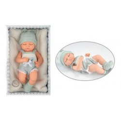 Bebe Baby So Lovely Con Manta Suave Verde (Entrega Inmediata)