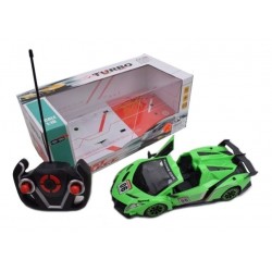 Carro R/c Super Turbo Scale 1:16 Verde/negro (Entrega Inmediata)
