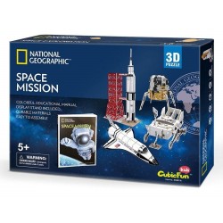 Misión Espacial Rompecabezas 3d (Entrega Inmediata)