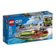Lego City Transporte Del Barco De Carreras (Entrega Inmediata)