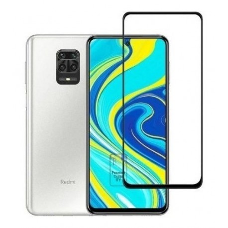 Protector Pantalla Xiaomi Note 9s Vidrio Templado Completo (Entrega Inmediata)