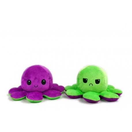 Pulpo Reversible Peluche Felpa Kawaii Doble Cara Gran Regalo (Entrega Inmediata)