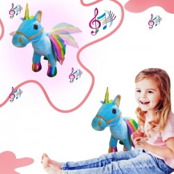 Unicornio Little Pony Alas Juguete Luces Peluche Sonido (Entrega Inmediata)
