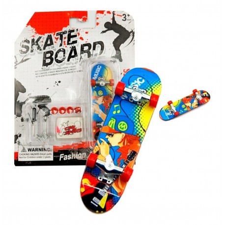 Skate Tabla Mini Patineta Juguete Coleccionista Juguetería (Entrega Inmediata)