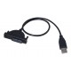 Convertidor Slim Sata A Sata Para Unidades Dvd De Notebook (Entrega Inmediata)