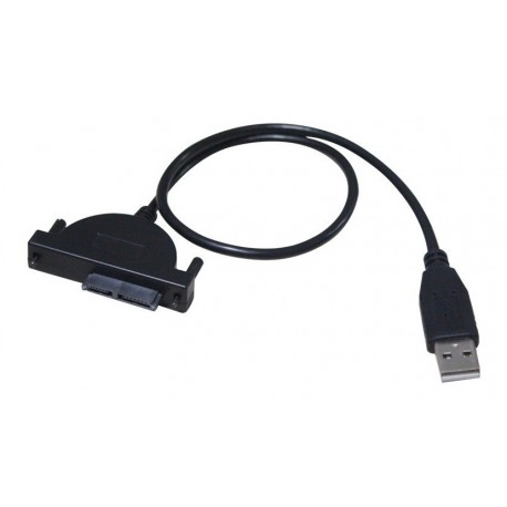 Convertidor Slim Sata A Sata Para Unidades Dvd De Notebook (Entrega Inmediata)