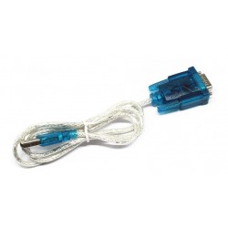Cable Serial Conector Rs232 Macho A Usb (Entrega Inmediata)