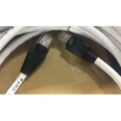 Cable De Red Utp Categoria 6 Blanco De 2 Metros (Entrega Inmediata)