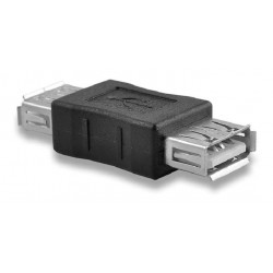 Union Usb 2.0 Hembra A Hembra Para Unir Cables Cortos (Entrega Inmediata)
