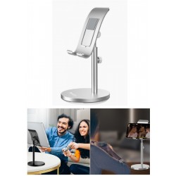 Soporte Mesa Premiun Tablet Aluminio Reforzado Ajustable (Entrega Inmediata)