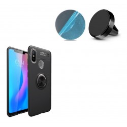 Kit Funda Protector Ring Case Xiaomi Mi 9 + Holder Automovil (Entrega Inmediata)