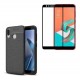 Kit Funda Tpu Cuero Asus Zenfone Max M1 Zb555kl + 6d (Entrega Inmediata)