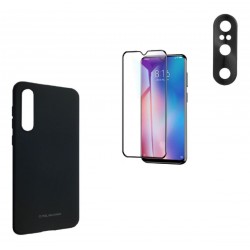 Kit Protector Premium Xiaomi Mi 9 + Vidrio 6d + Lente (Entrega Inmediata)