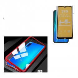 Kit Protector Magnetico Xiaomi Note 8 + Irrompible Vidrio (Entrega Inmediata)