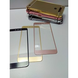 Estuche Bumper Aluminio Xiaomi Redmi 4x + Vidrio Curvo 3d (Entrega Inmediata)