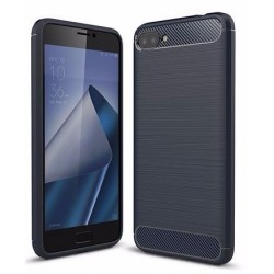 Estuche Original Fibra Carbono Zenfone 4 Max Zc554kl Azul (Entrega Inmediata)