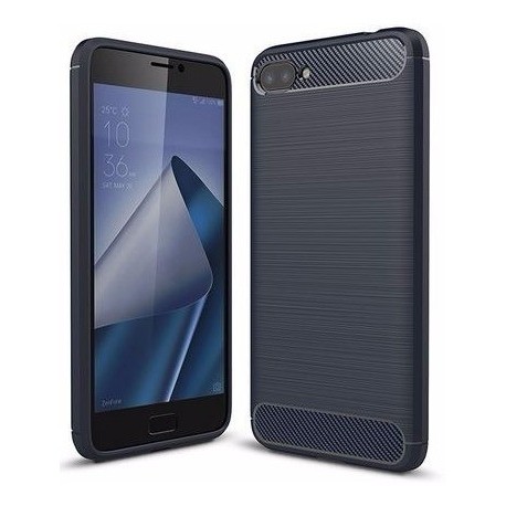 Kit Total Fibra Zenfone 4 Max Zc554kl Azul + Vidrio Dorado (Entrega Inmediata)