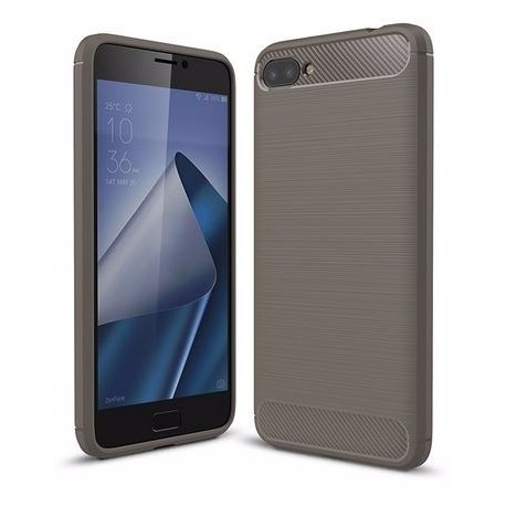 Kit Total Fibra Zenfone 4 Max Zc554kl Gris + Vidrio Blanco (Entrega Inmediata)