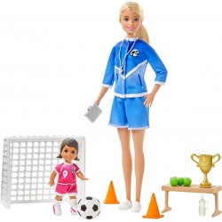 Muñeca Barbie Entrenadora De Fútbol Entrenamiento You Can Be (Entrega Inmediata)