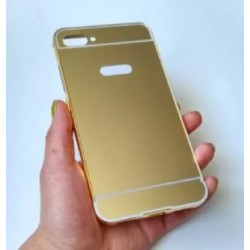 Kit Bumper Asus Zenfone 4 Max Zc554kl Dorado + Vidrio Dorado (Entrega Inmediata)
