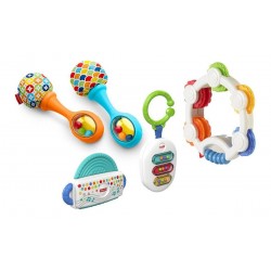 Kit Set De Regalo Musical Fisher Price 5 Piezas Original (Entrega Inmediata)
