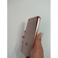Kit Bumper Xiaomi Redmi Note 5a Rosado + Vidrio Negro (Entrega Inmediata)