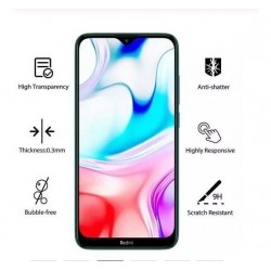 Vidrio Templado 5d Para Celular Xiaomi Redmi 8 / 8a (Entrega Inmediata)