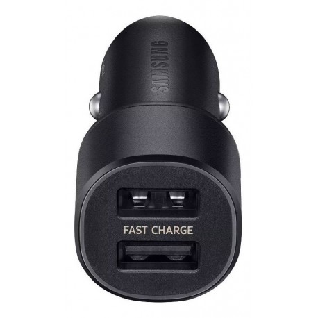 Cargador Carro Carga Rápida Samsung Doble Usb 30w (Entrega Inmediata)