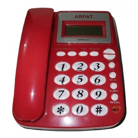 Teléfono Fijo Hogar Mesa Memoria 50 Números Calculadora (Entrega Inmediata)