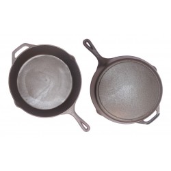 Sarten De Hierro Fundido 46 Cm / 18 In Calidad Asar Freir (Entrega Inmediata)