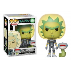 Rick Y Morty Funko Pop Rick Con Serpiente (Entrega Inmediata)