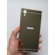 Kit Bumper Sony Xperia Xa1 Plus Dorado + Vidrio 3d Blanco (Entrega Inmediata)