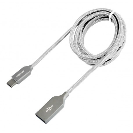 Cable Datos, Carga Usb A Tipo C, Beston Bst-w217, 1 Metro (Entrega Inmediata)