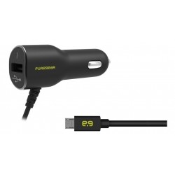 Cargador Micro Usb Para Carro Carga Rapida 3.4a Original (Entrega Inmediata)